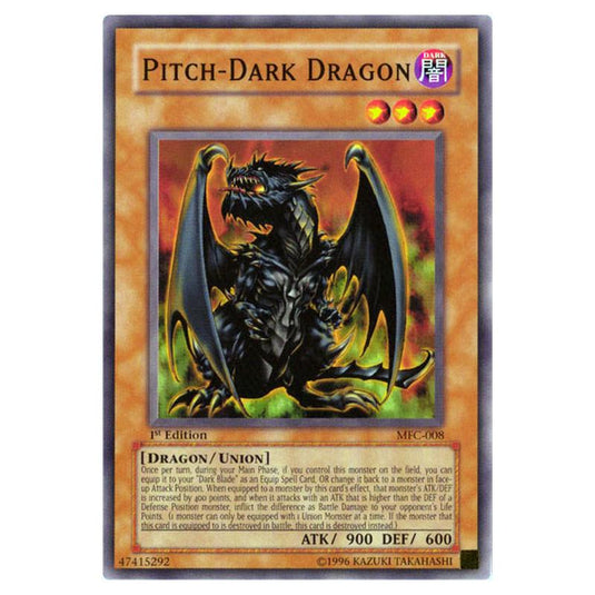 Yu-Gi-Oh! - Magician\'s Force - Pitch-Dark Dragon (Common) MFC-008