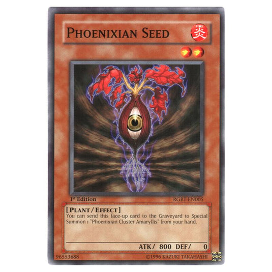 Yu-Gi-Oh! - Raging Battle - Phoenixian Seed (Common) RGBT-EN005