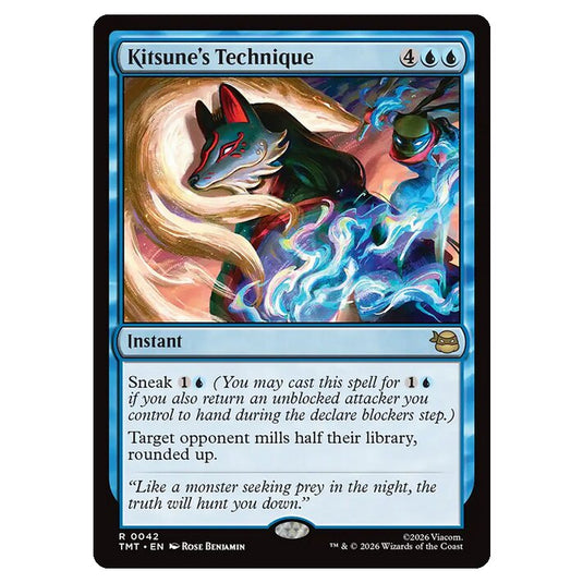 Magic The Gathering - Teenage Mutant Ninja Turtles - Kitsune's Technique - 0042
