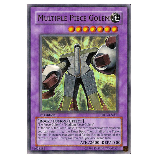 Yu-Gi-Oh! - The Duelist Genesis - Multiple Piece Golem (Ultra Rare) TDGS-EN038