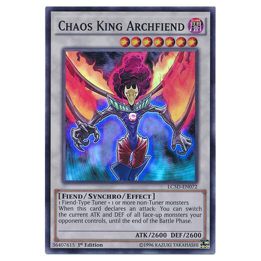 Yu-Gi-Oh! - Legendary Collection 5D's Mega Pack - Chaos King Archfiend (Super Rare) LC5D-EN072
