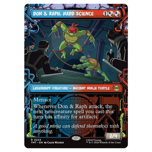 Magic The Gathering - Teenage Mutant Ninja Turtles - Don & Raph, Hard Science - 0243
