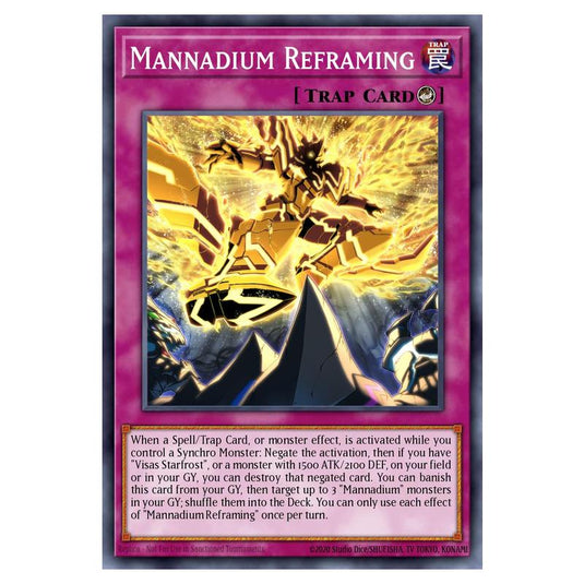Yu-Gi-Oh! - OTS Tournament Pack 24 - Mannadium Reframing (Super Rare) OP24-EN013