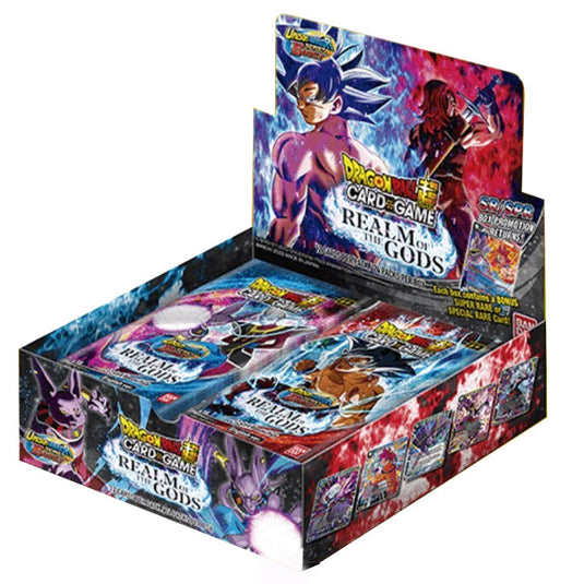 DragonBall Super Card Game - Unison Warrior Series Set 7 - Realm of the Gods - Booster Box (24 Packs)