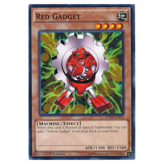 Yu-Gi-Oh! - Geargia Rampage Structure Deck - Red Gadget (Common) SDGR-EN010