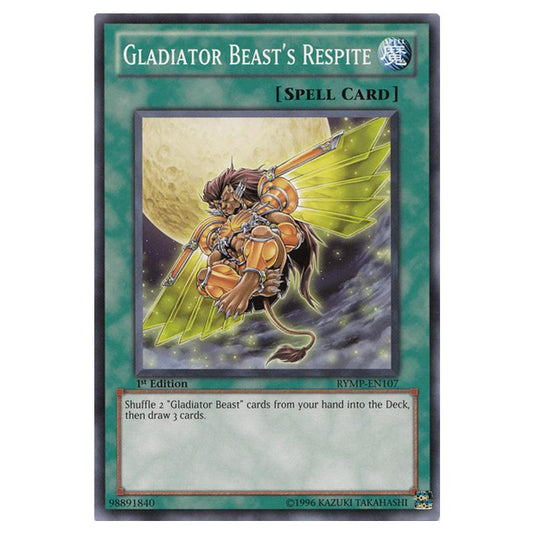 Yu-Gi-Oh! - Ra Yellow Mega Pack - Gladiator Beast\\'s Respite (Common) RYMP-EN107