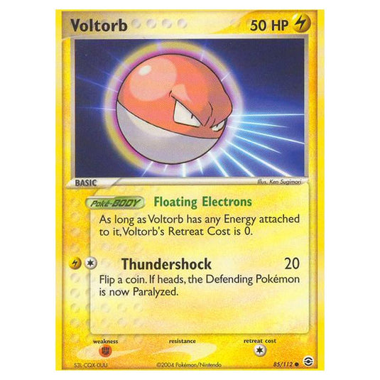 Pokemon - EX Series - FireRed & LeafGreen - Voltorb - 85/112
