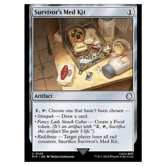 Magic The Gathering - Universes Beyond - Fallout - Survivor's Med Kit - 0144
