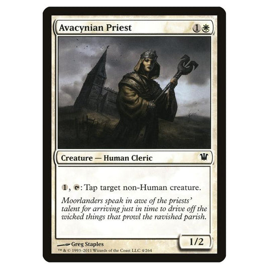 Magic the Gathering - Innistrad - Avacynian Priest - 4/264
