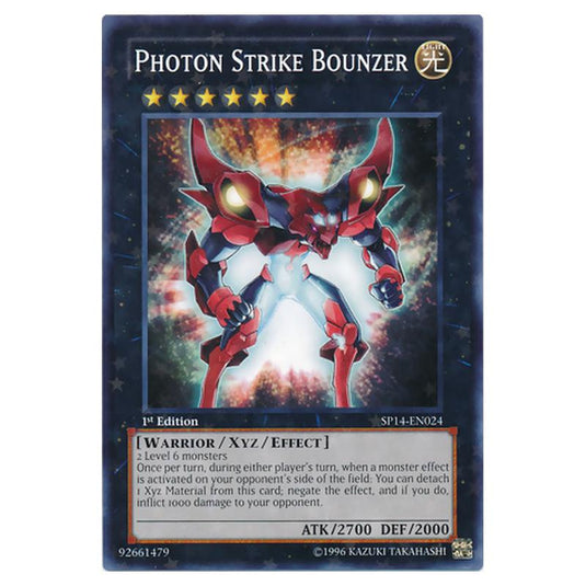 Yu-Gi-Oh! - Star Pack 2014 - Photon Strike Bounzer (Starfoil Rare) SP14-EN024