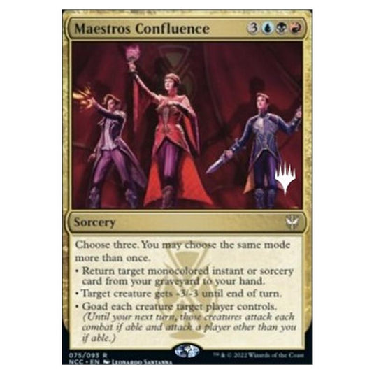 Magic The Gathering - Commander: Streets of New Capenna Promos - Maestros Confluence - 075/281