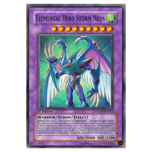 Yu-Gi-Oh! - Phantom Darkness - Elemental HERO Storm Neos (Super Rare) PTDN-EN043