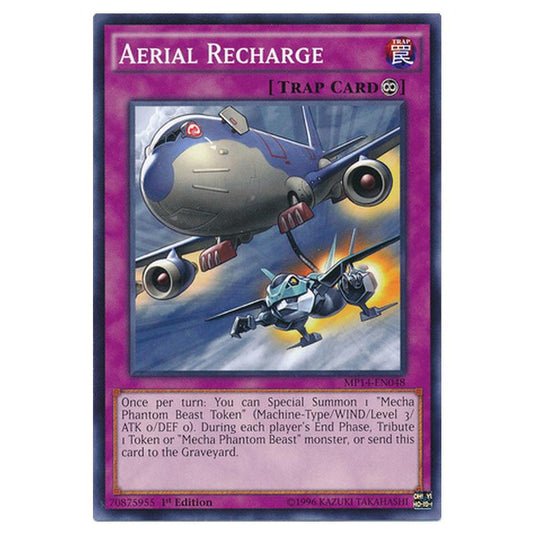 Yu-Gi-Oh! - 2014 Mega-Tin Mega Pack - Aerial Recharge (Common) MP14-EN048