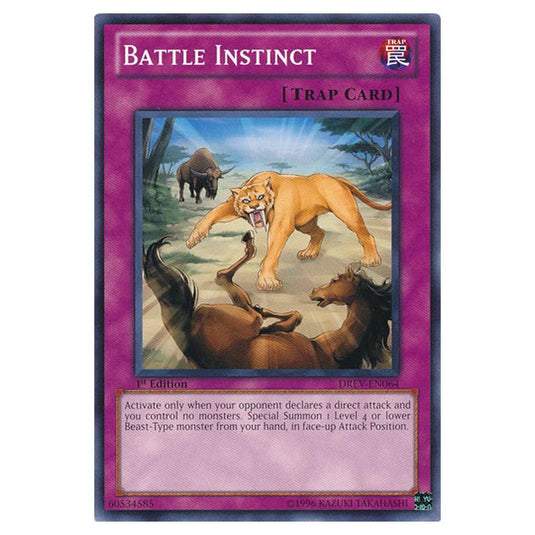 Yu-Gi-Oh! - Duelist Revolution - Battle Instinct (Common) DREV-EN064