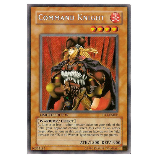 Yu-Gi-Oh! - Collectible Tins 2004 - Command Knight (Secret Rare) CT1-EN003