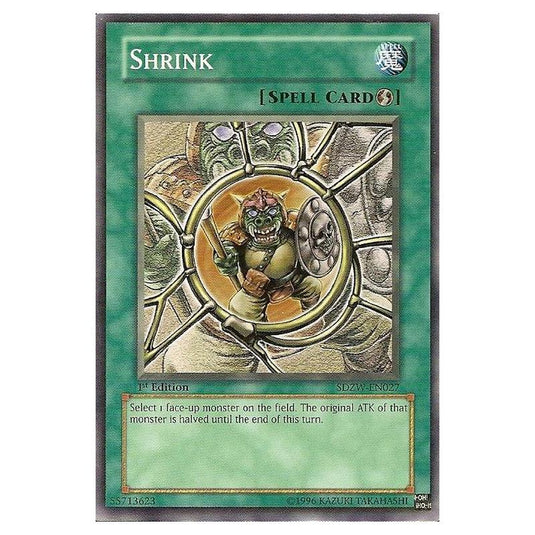 Yu-Gi-Oh! - Zombie World Structure Deck - Shrink (Common) SDZW-EN027