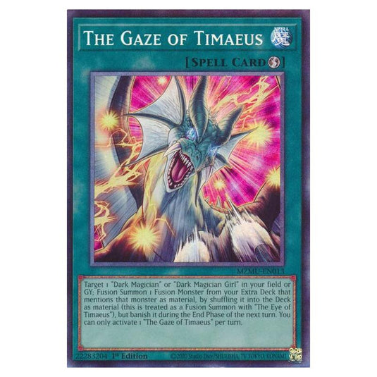 Yu-Gi-Oh! - Maze of Muertos - The Gaze of Timaeus (Collector's Rare) - MZMU-EN013cr