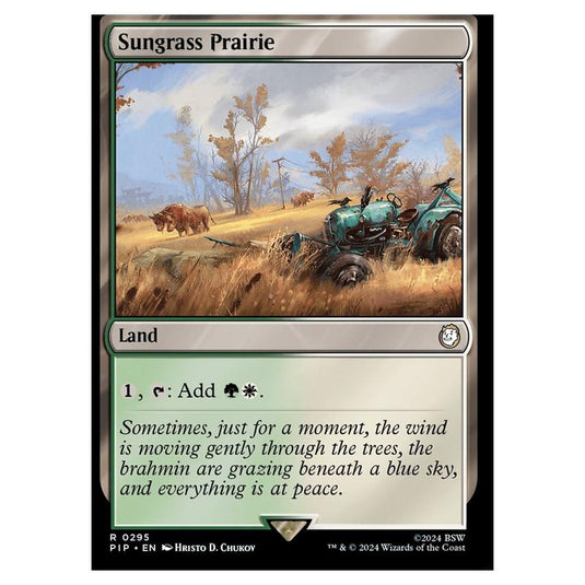 Magic The Gathering - Universes Beyond - Fallout - Sungrass Prairie - 0295