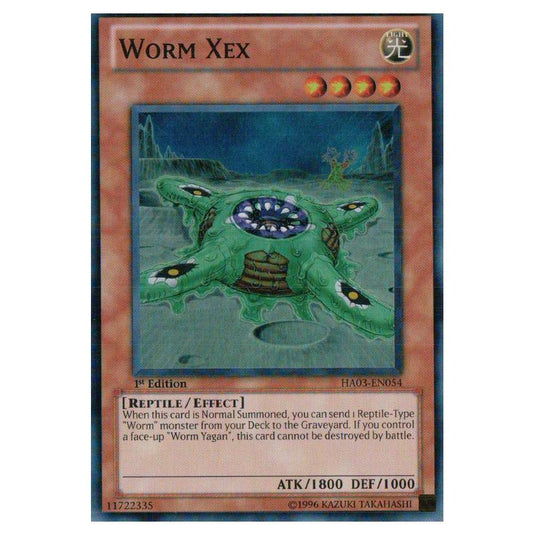 Yu-Gi-Oh! - Hidden Arsenal 3 - Worm Xex (Super Rare) HA03-EN054