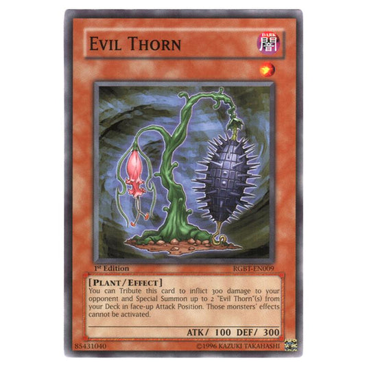 Yu-Gi-Oh! - Raging Battle - Evil Thorn (Common) RGBT-EN009