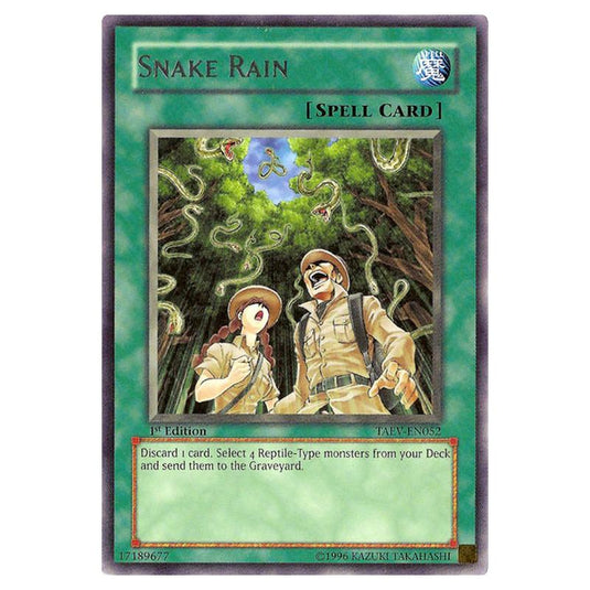 Yu-Gi-Oh! - Tactical Evolution - Snake Rain (Rare) TAEV-EN052