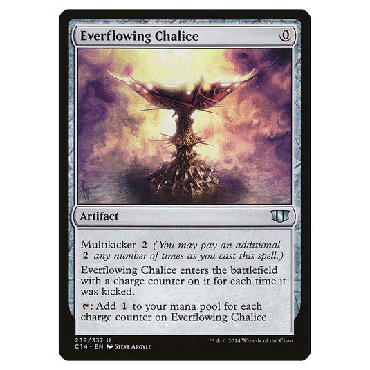 Magic The Gathering - Commander 2014 - Everflowing Chalice - 239