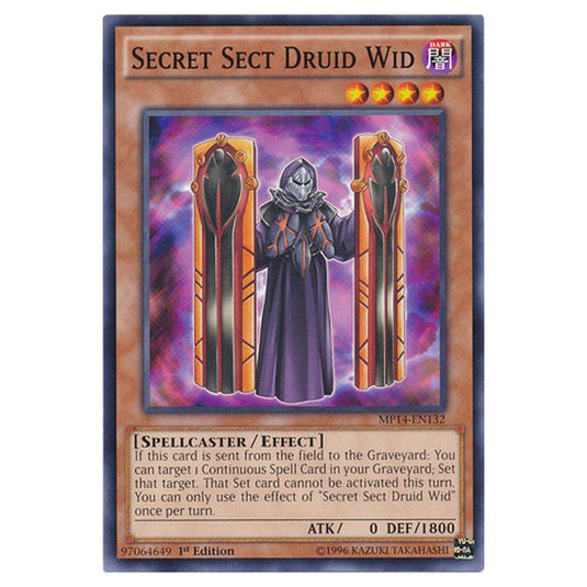 Yu-Gi-Oh! - 2014 Mega-Tin Mega Pack - Secret Sect Druid Wid (Common) MP14-EN132