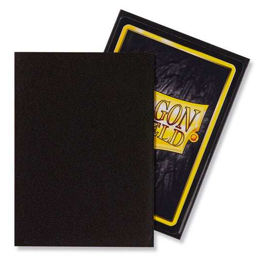 Dragon Shield - Standard Matte Sleeves - Black - (100 Sleeves)