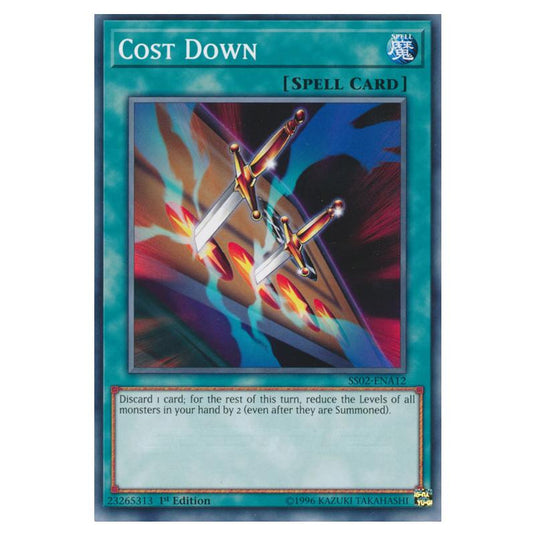 Yu-Gi-Oh! - Speed Duel Starter Decks - Duelists of Tomorrow - Cost Down (Common) SS02-ENA12