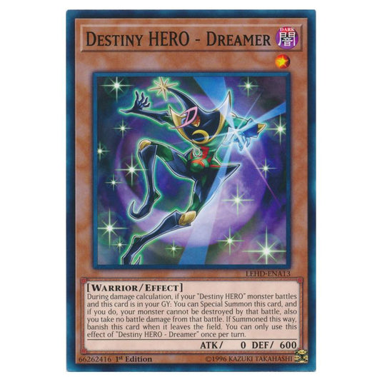 Yu-Gi-Oh! - Legendary Hero Decks - Destiny HERO - Dreamer (Common) LEHD-ENA13