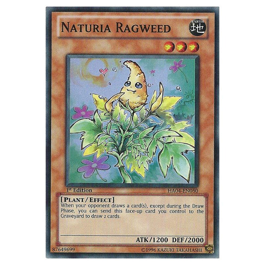 Yu-Gi-Oh! - Hidden Arsenal 4 - Trishula's Triumph - Naturia Ragweed (Super Rare) HA04-EN050