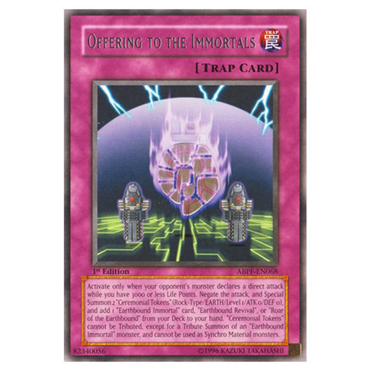 Yu-Gi-Oh! - Absolute Powerforce - Offering to the Immortals (Rare) ABPF-EN068
