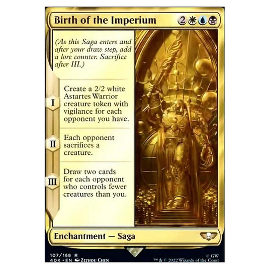 Magic The Gathering - Universes Beyond - Warhammer 40k - Birth of the Imperium - 107/168