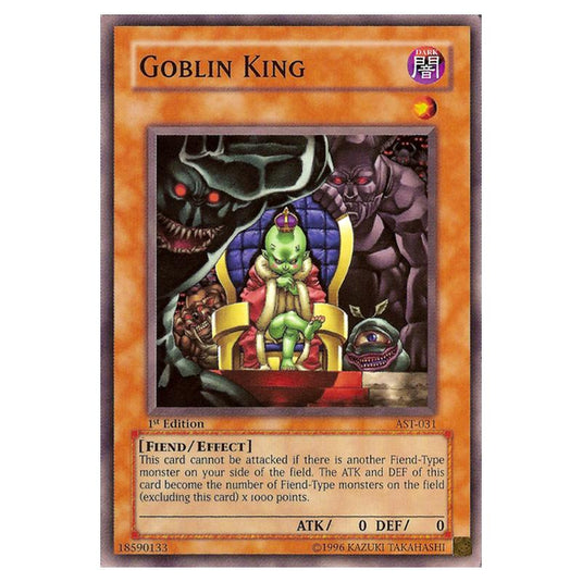 Yu-Gi-Oh! - Ancient Sanctuary - Goblin King (Common) AST-031