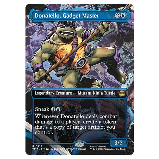 Magic The Gathering - Teenage Mutant Ninja Turtles - Donatello, Gadget Master - 0212