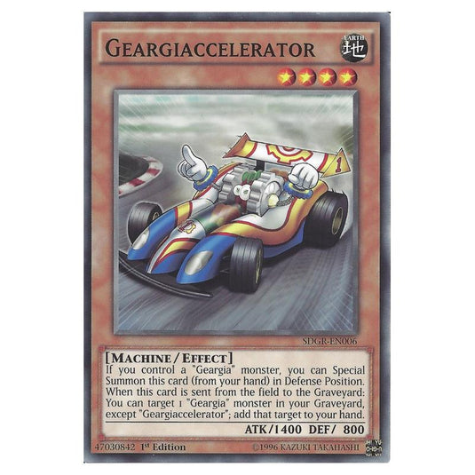 Yu-Gi-Oh! - Geargia Rampage Structure Deck - Geargiaccelerator (Common) SDGR-EN006