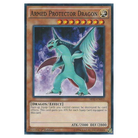 Yu-Gi-Oh! - Rise of the True Dragons Structure Deck - Armed Protector Dragon (Common) SR02-EN013