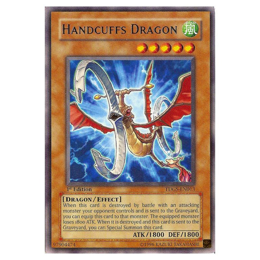 Yu-Gi-Oh! - The Duelist Genesis - Handcuffs Dragon (Rare) TDGS-EN013