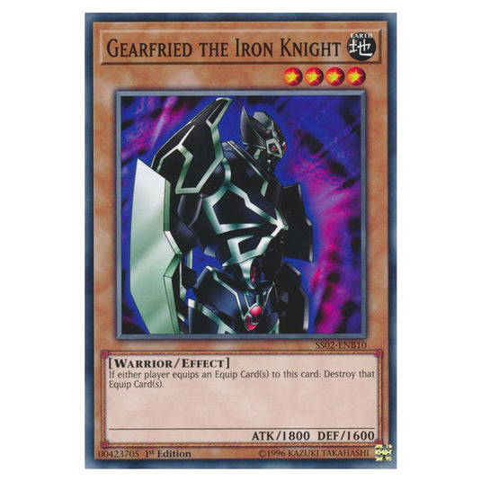 Yu-Gi-Oh! - Speed Duel Starter Decks - Duelists of Tomorrow - Gearfried the Iron Knight (Common) SS02-ENB10