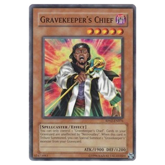 Yu-Gi-Oh! - Retro Pack 2 - Gravekeeper's Chief (Common) - RP02-EN076