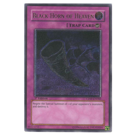 Yu-Gi-Oh! - Cyberdark Impact - Black Horn of Heaven (Ultimate Rare) CDIP-EN060