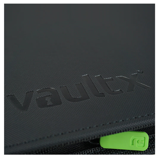 Vault X - 4-Pocket Exo-TecÂ® - Zip Binder - Black