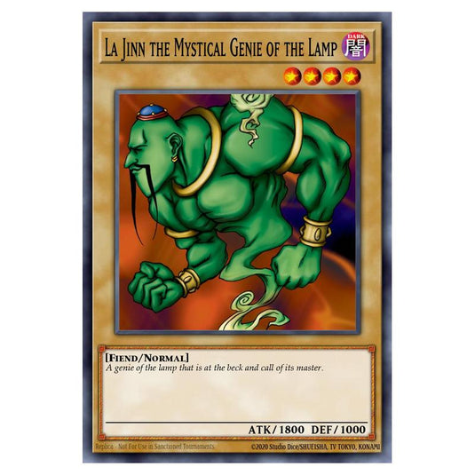 Yu-Gi-Oh! - Starter Deck - Kaiba Reloaded - La Jinn the Mystical Genie of the Lamp (Common) YSKR-EN003