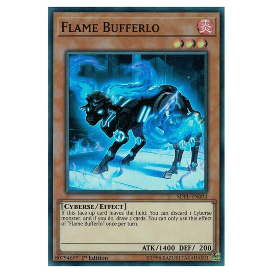 Yu-Gi-Oh! - Structure Deck - Powercode Link - Flame Bufferlo (Super Rare) SDPL-EN004