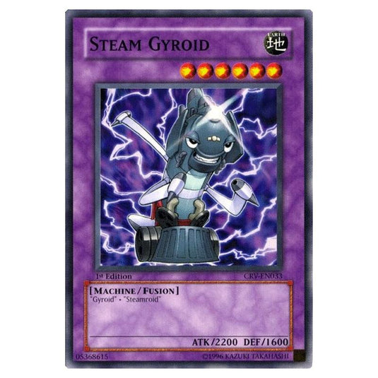Yu-Gi-Oh! - Cybernetic Revolution - Steam Gyroid (Common) CRV-EN033