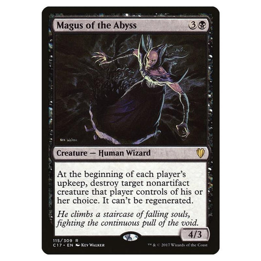 Magic The Gathering - Commander 2017 - Magus of the Abyss - 115/309