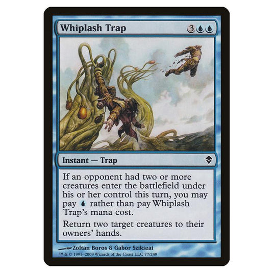 Magic The Gathering - Zendikar - Whiplash Trap - 77/249 (Foil)