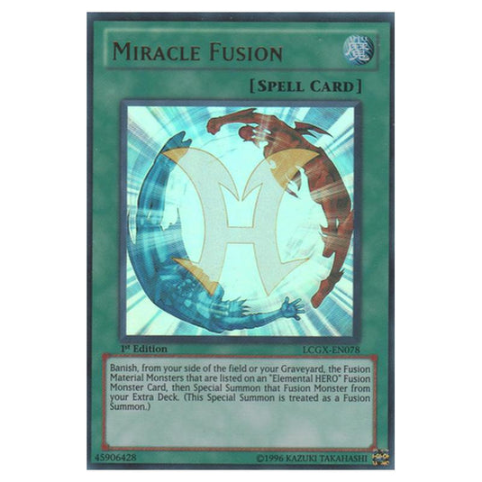 Yu-Gi-Oh! - Legendary Collection 2 - The Duel Academy Years Mega Pack - Miracle Fusion (Ultra Rare) LCGX-EN078