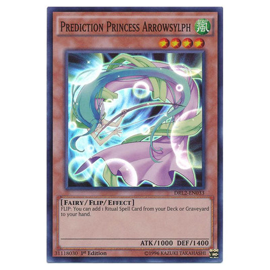 Yu-Gi-Oh! - Dragons of Legend 2 - Prediction Princess Arrowsylph (Super Rare) DRL2-EN033