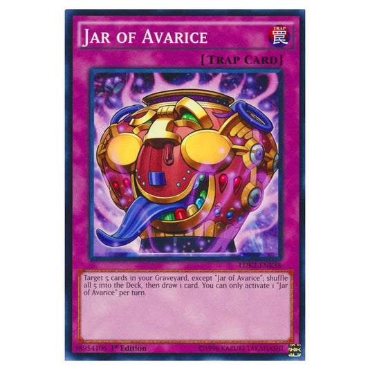 Yu-Gi-Oh! - Legendary Decks II - Jar of Avarice (Common) LDK2-ENK38